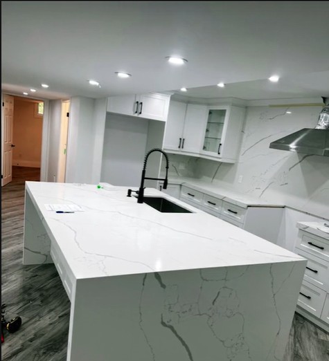 Basement Kitchen Island